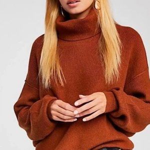 Free People Softly Structured Knit Tunic - Terracotta
